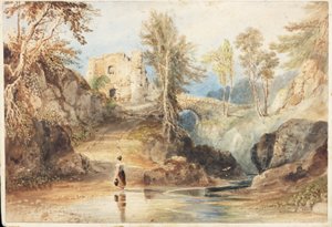 Saltwell Dene, Saltwell Park by Thomas Miles Richardson